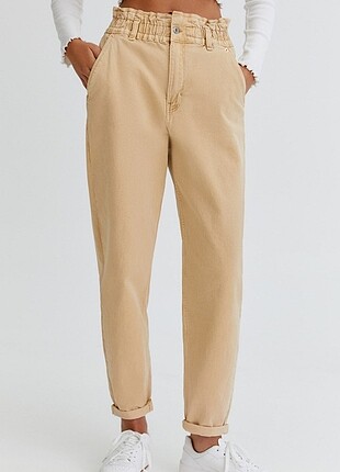 38 Beden camel Renk Pull and Bear Pantolon