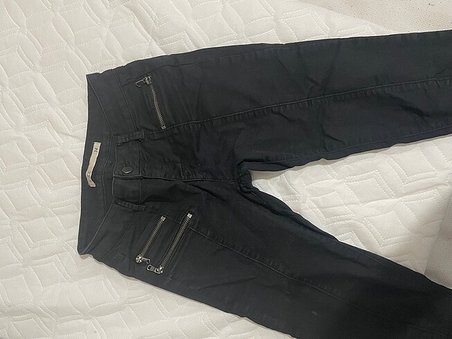 Siyah ince kot - Görsel 3