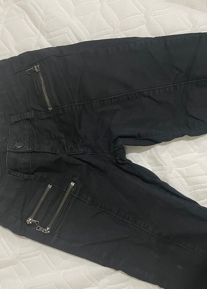 Siyah ince kot - Görsel 3