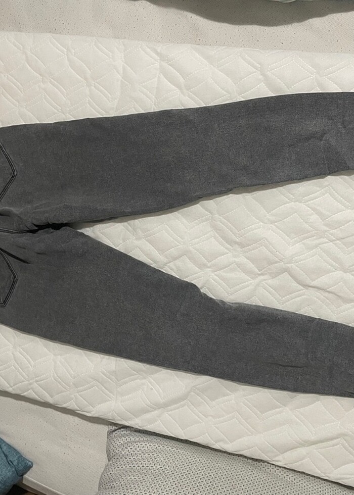 Gri ince kot - Görsel 2