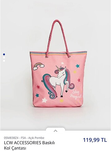 Unicorn kol çantası