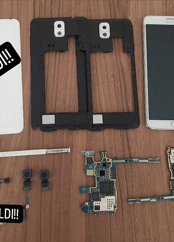 Samsung Galaxy Note 3 Parçaları