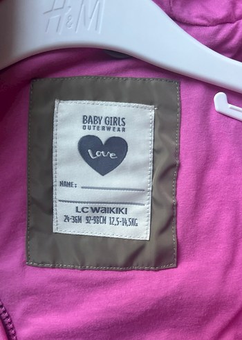LC Waikiki Kız Çocuk Gri Kapüşonlu Peluş Ceket