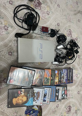 Sony PlayStation 2 Konsol Seti ve Oyunlar