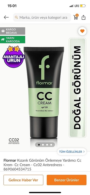 Flormar cc krem