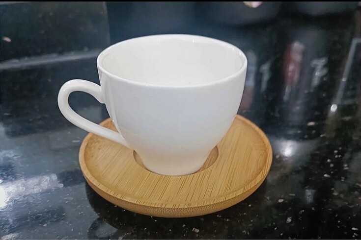 Bambu kahve fincanı