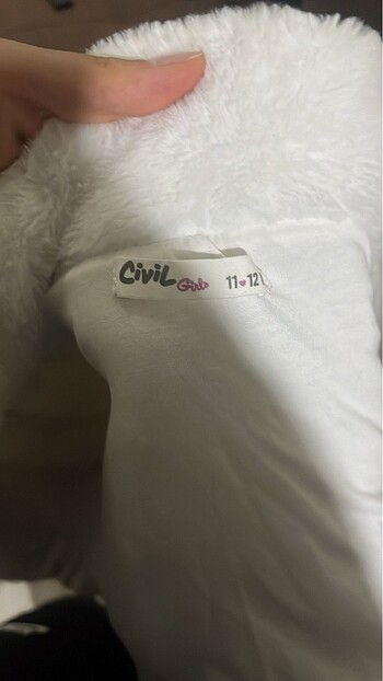 Civil Çocuk beyaz kürk