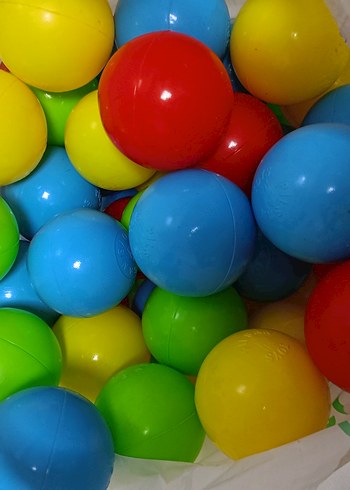 Renkli Plastik Oyun Topları
