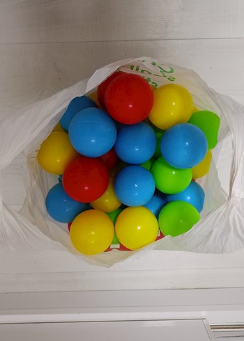 Renkli Plastik Oyun Topları