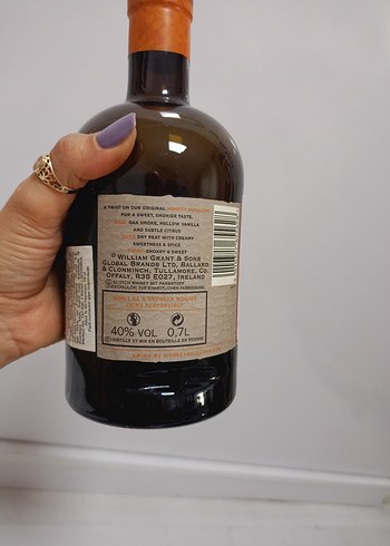 Monkey Shoulder Smokey Monk Blended Malt Viski şişesi - Görsel 3