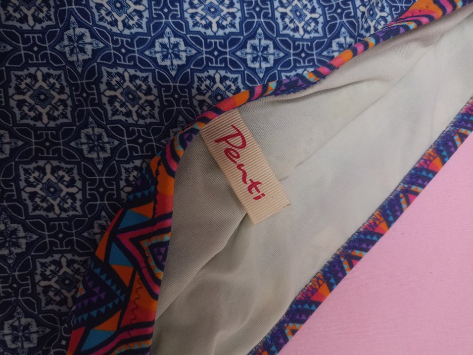 Bohem Çok Renkli Püsküllü Bikini Altı - Görsel 5