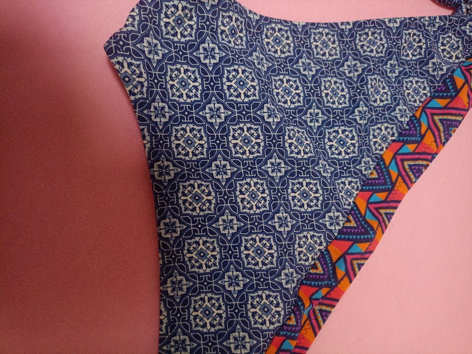 Bohem Çok Renkli Püsküllü Bikini Altı - Görsel 4