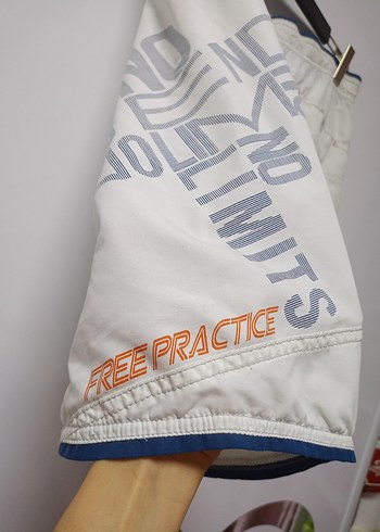 Beyaz Erkek Şort - Görsel 6