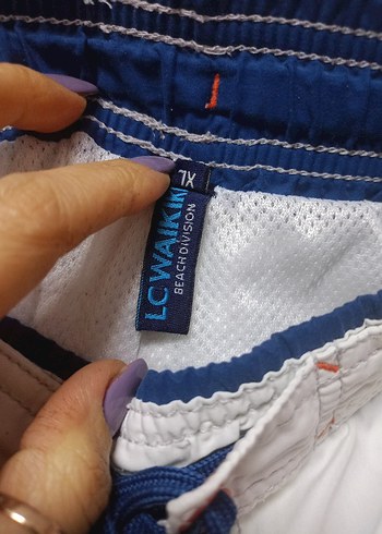 Beyaz Erkek Şort - Görsel 4