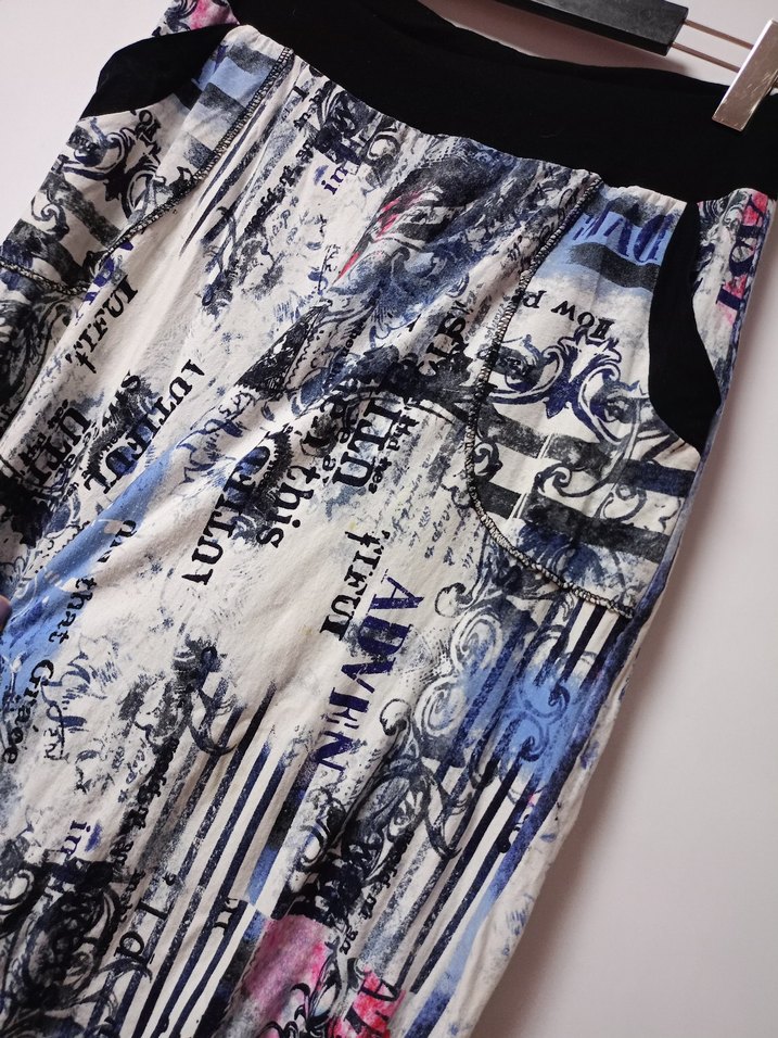 Bağcıklı Renkli Baskılı Kadın şort - Görsel 3