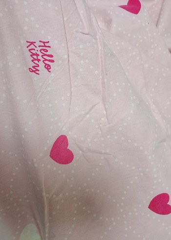 Hello Kitty Desenli Pembe Çocuk nevresim seti takımı - Görsel 6