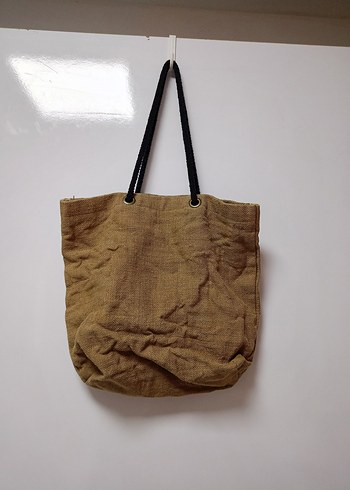 Kahverengi Mickey Baskılı Kadın Tote Çanta - Görsel 5