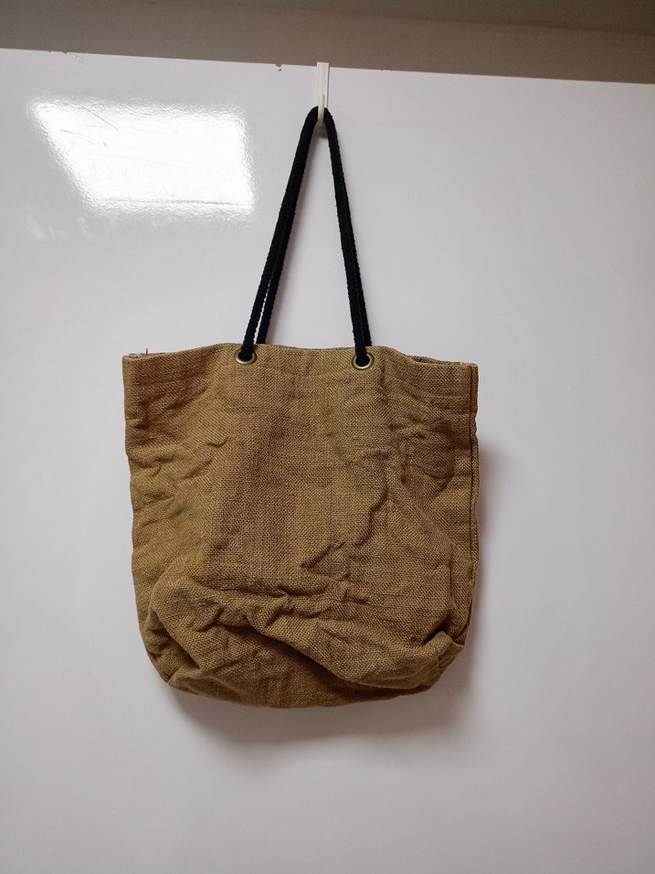 Kahverengi Mickey Baskılı Kadın Tote Çanta - Görsel 5