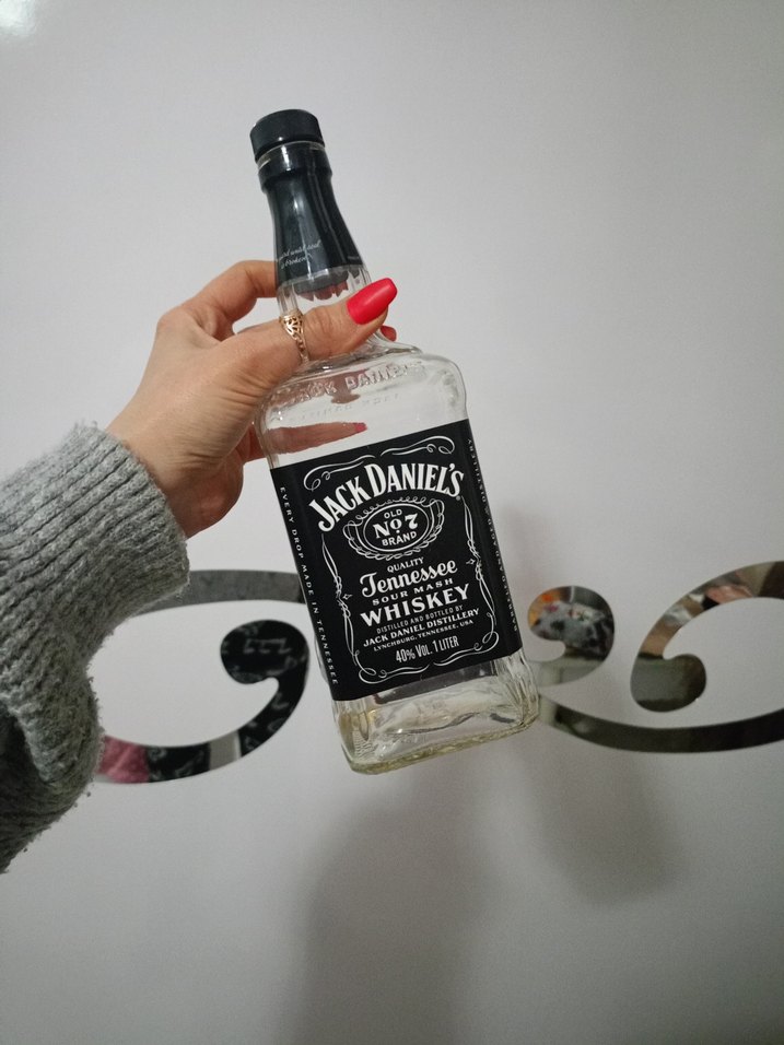 Jack Daniel's Tennessee Whiskey Siyah Şişe - Görsel 5