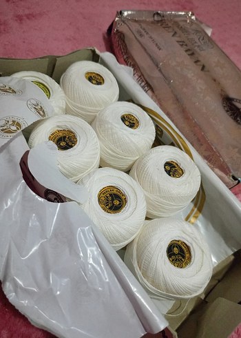 Beyaz Nakış İpi Seti ören bayan - Görsel 3