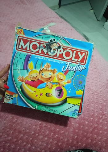 Monopoly Junior Çocuklar İçin Masa Oyunu - Görsel 4