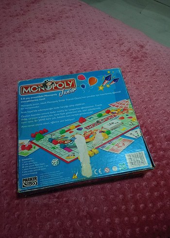Monopoly Junior Çocuklar İçin Masa Oyunu - Görsel 14