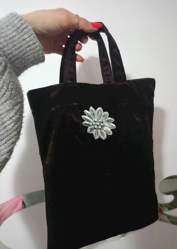 kadife Kadın Çanta - Görsel 2