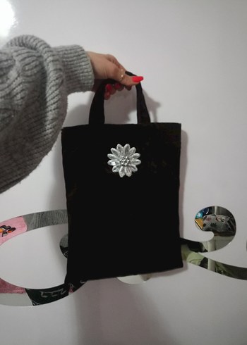 kadife Kadın Çanta - Görsel 5