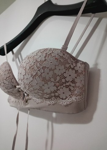 Dantel Detaylı dolgulu sütyen - Görsel 6