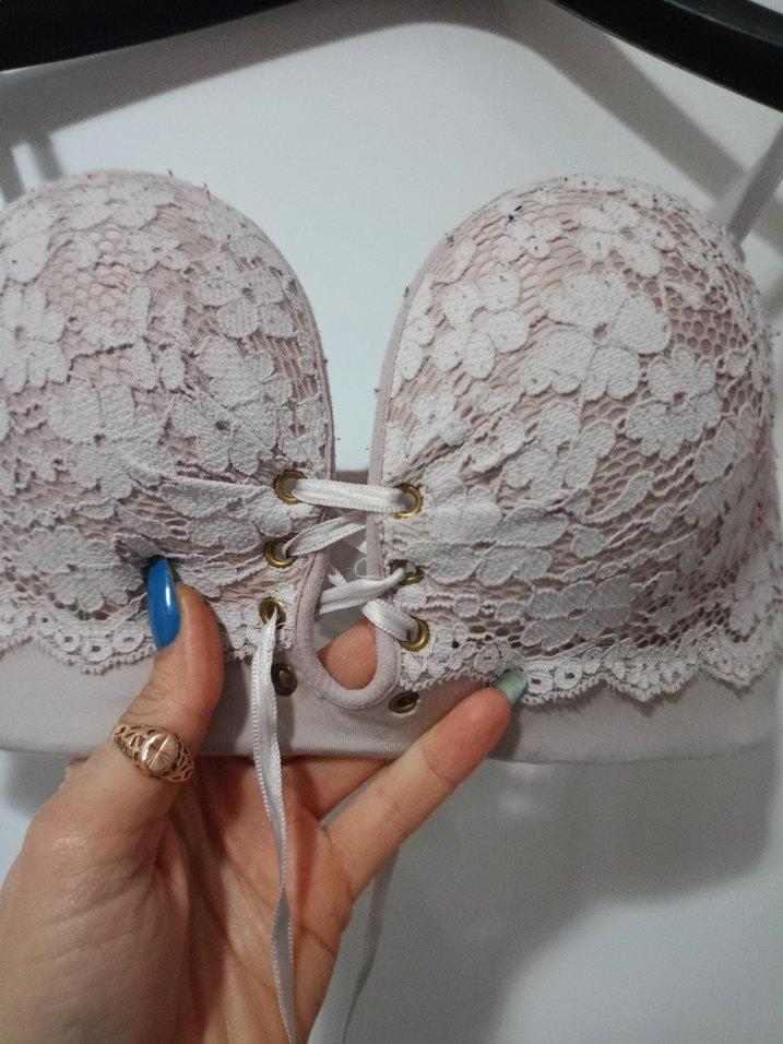 Dantel Detaylı dolgulu sütyen - Görsel 3