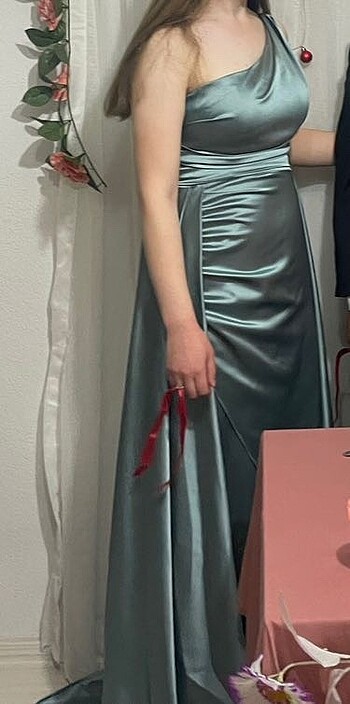 Abiye yeşil - Görsel 6