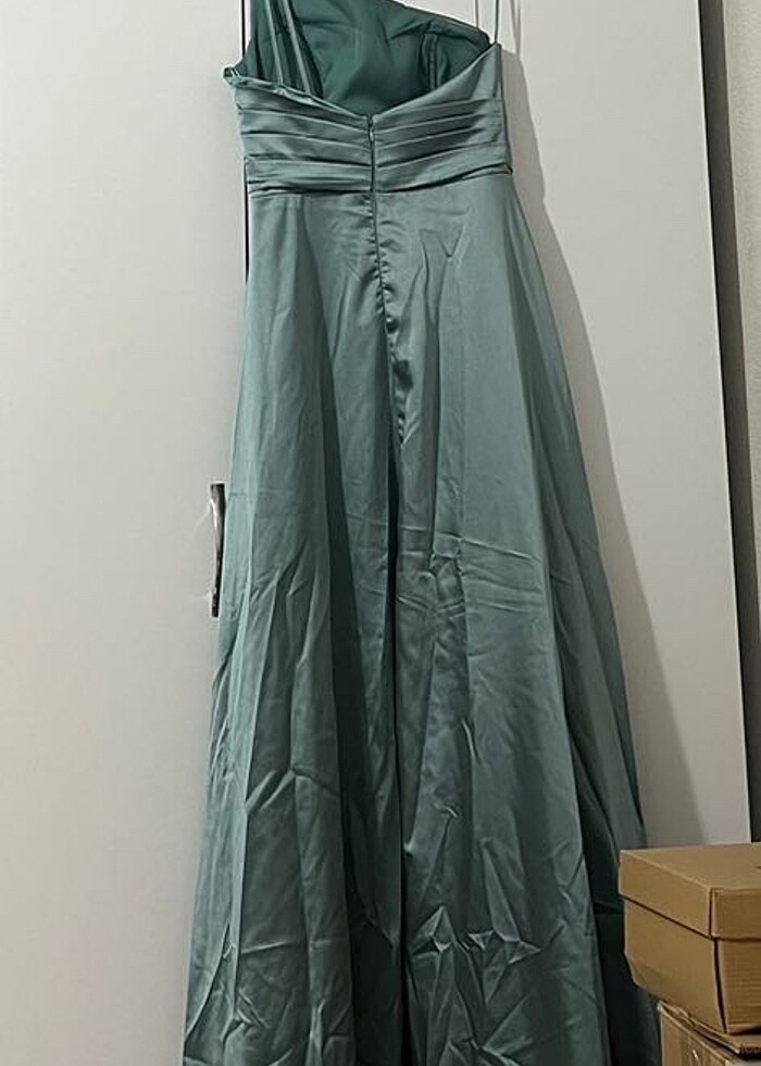 Abiye yeşil - Görsel 3