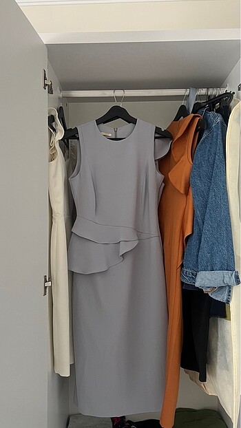 Açık mavi abiye - Görsel 4