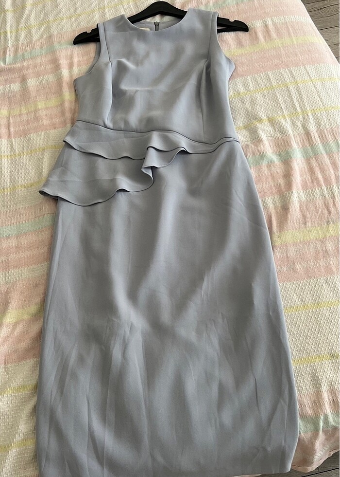 Açık mavi abiye - Görsel 2