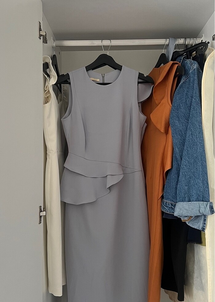 Açık mavi abiye - Görsel 4