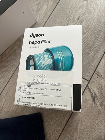 Dyson hepa filtre