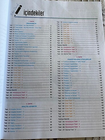 Beden 11. Sınıf Matematik soru bankası