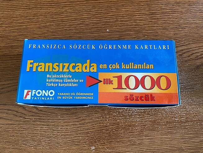 Fransızcada en çok kullanılan 1000 sözcük