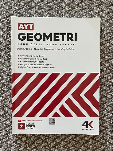 AYT Geometri soru bankası
