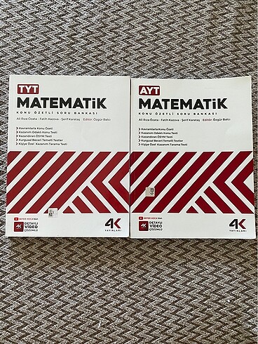TYT ve AYT Matematik soru bankası