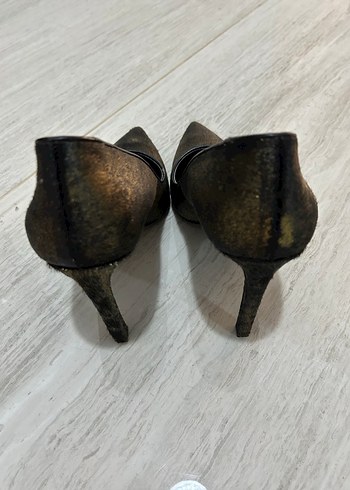 Nine West Altın Renk Topuklu - Görsel 3