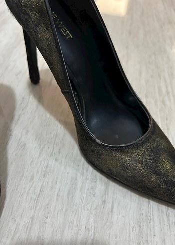 Nine West Altın Renk Topuklu - Görsel 6