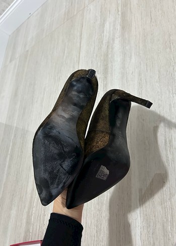 Nine West Altın Renk Topuklu - Görsel 7