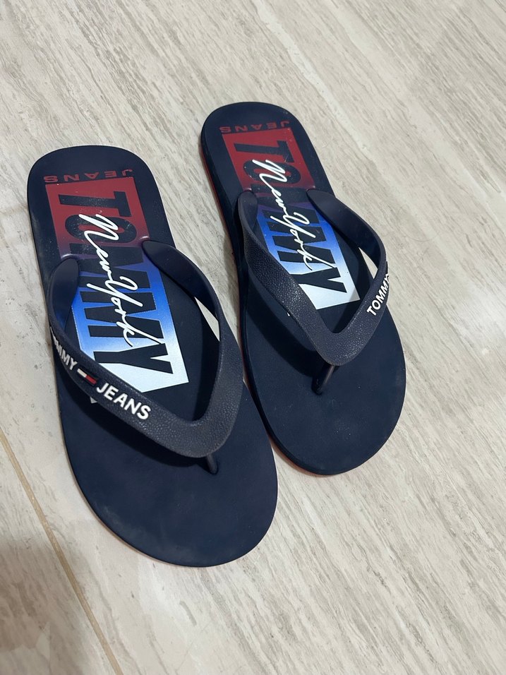 Tokalı Lacivert Erkek Terlik - Görsel 2