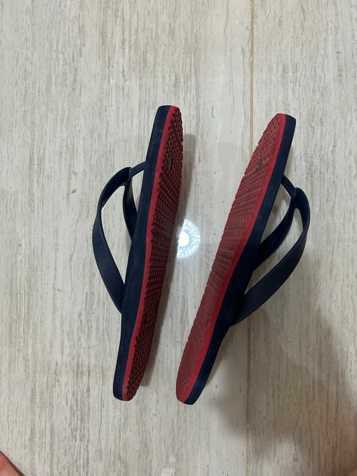 Tokalı Lacivert Erkek Terlik - Görsel 4