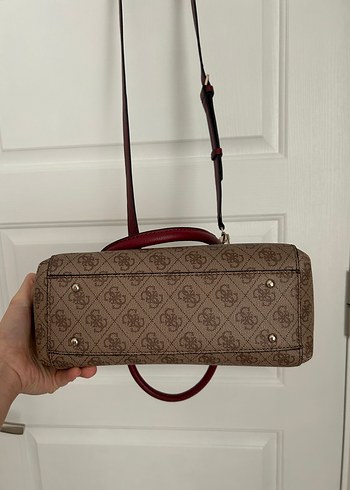 Kahverengi Baskılı Guess Kadın Çanta - Görsel 6