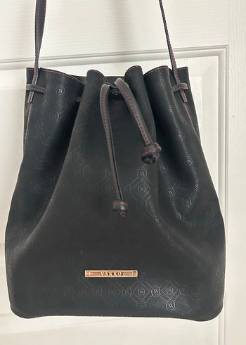 Siyah Deri Minimalist Kadın Çanta - Görsel 2