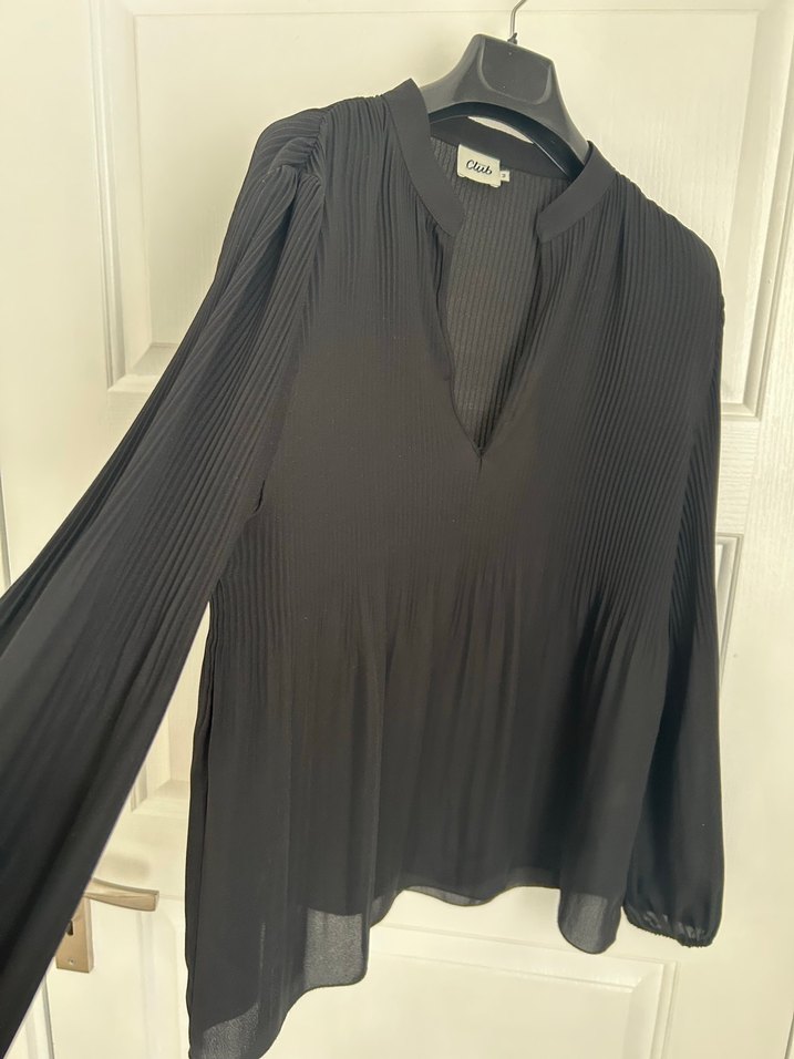 Siyah bluz - Görsel 4