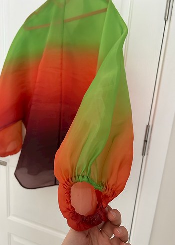 Çok Renkli Uzun Kollu Gömlek - Görsel 7