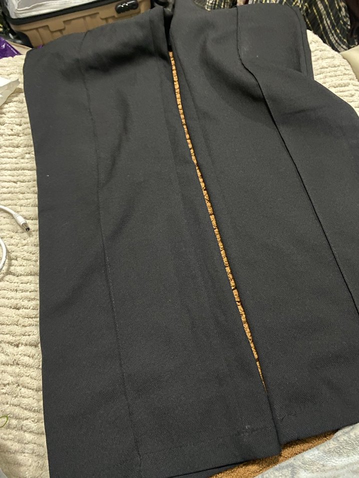 Siyah Kadın Ofis Kumaş Pantolon - Görsel 2